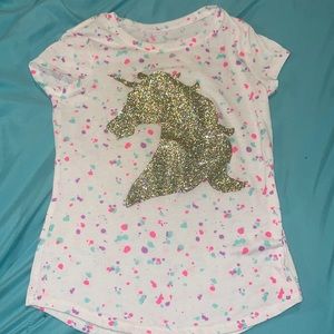 size 8 Justice unicorn T